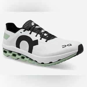 On Cloud Echo Running Shoes | W 11 / M 9.5 | White, Black, Green